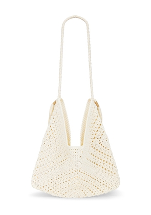 Lovers and Friends Cameron Handbag in Ivory.