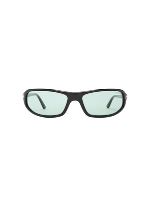 TOM FORD Addison Sunglasses in Black.