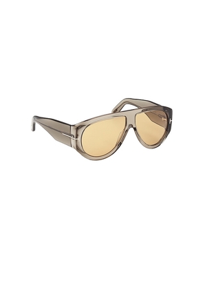 TOM FORD Bronson Sunglasses in Green.