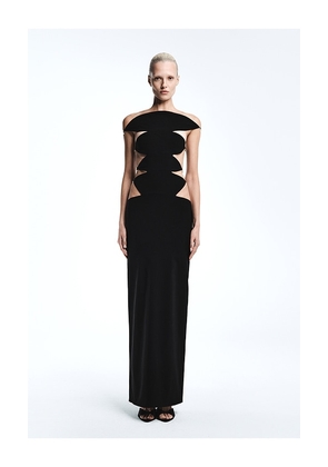 REVOLVE LOS ANGELES Elettra Maxi Dress in Black. Size XS. Also in S, XXS, M, L, XL.