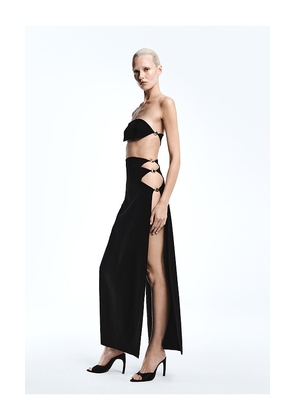 REVOLVE LOS ANGELES Elettra Maxi Skirt in Black. Size XS. Also in S, XXS, M, L, XL.