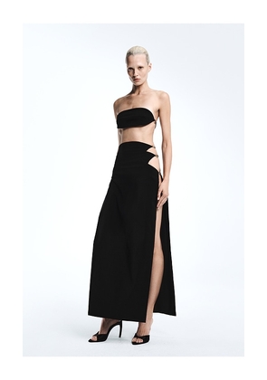 REVOLVE LOS ANGELES Elettra Crop Top in Black. Size XS. Also in S, XXS, M, L, XL.
