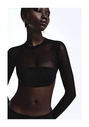 REVOLVE LOS ANGELES Etienor Crop Top in Black. Size S. Also in XS, XXS, M, L, XL.