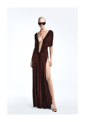 REVOLVE LOS ANGELES Konstantin Gown in Brown. Size S. Also in XXS, XS, M, L, XL.