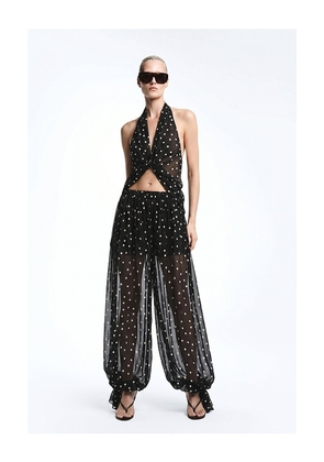 REVOLVE LOS ANGELES Benoit Silk Pant in Black. Size S. Also in XXS, XS, M, L, XL.