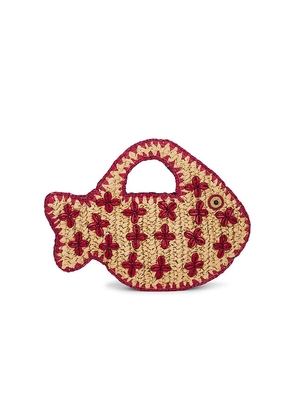 SIMONMILLER Puka Fish Bag in Multi.