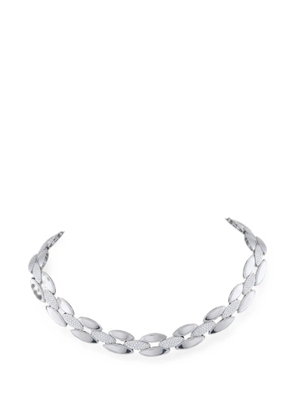 Roberto Coin Pre-Owned diamond-embellished choker necklace - Silver