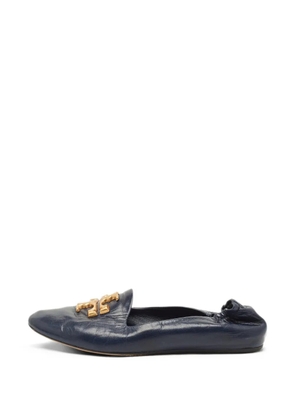 Tory Burch Eleanor leather loafers - Blue