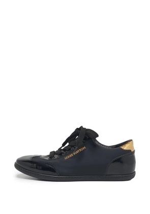 Louis Vuitton Pre-Owned leather low-top sneakers - Black