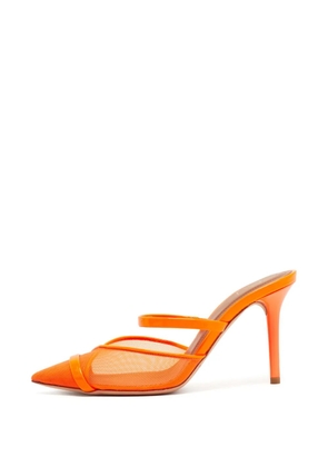 Malone Souliers Clio leather mules - Orange
