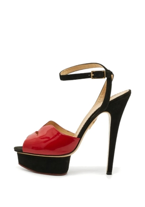 Charlotte Olympia Olympia open-toe platform sandals - Black