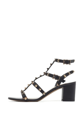 Valentino Garavani Pre-Owned Rockstud caged sandals - Black