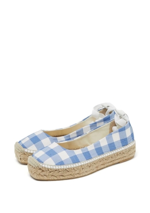 Ralph Lauren Vintage Gingham espadrille - Blue