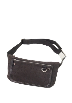 Bvlgari Pre-Owned 2010-2026 Canvas Logomania belt bag - Brown