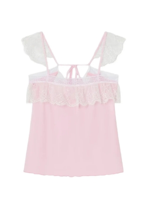 Gimaguas Meredith lace-trimmed top - Pink