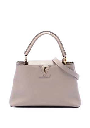 Louis Vuitton Pre-Owned 2017 Taurillon Capucines MM satchel - Brown