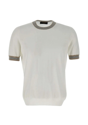 Gran Sasso short-sleeve crew-neck T-shirt - White