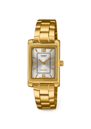 Casio rectangular 32mm watch - Silver