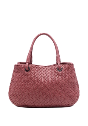 Bottega Veneta Pre-Owned 2012-2026 Small Nappa Intrecciato tote bag - Red