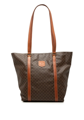 Celine Pre-Owned 1998 Macadam Coated Canvas tote bag - Brown