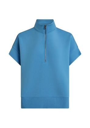 Varley Ritchie short-sleeve quarter-zip sweatshirt - Blue