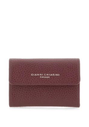 GIANNI CHIARINI Dollaro hammered leather wallet