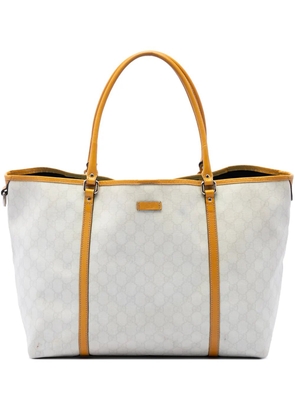 Gucci Pre-Owned 2016-2026 Large GG Supreme Joy tote bag - White