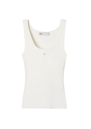 Tory Burch viscose knit tank top - Neutrals