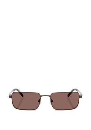 Prada Eyewear rectangle-frame sunglasses - Brown