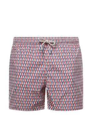 MC2 Saint Barth lobster-print swim shorts - Red
