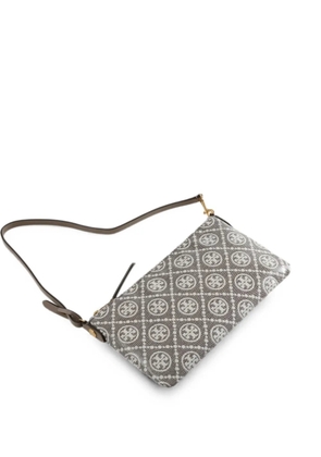 Tory Burch monogram-pattern shoulder bag - Grey