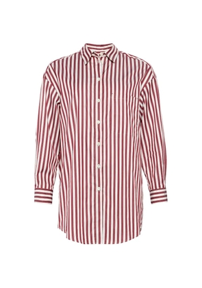 ERES striped shirt - Red