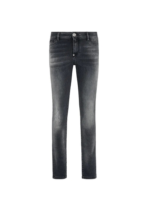Philipp Plein distressed slim-fit jeans - Grey