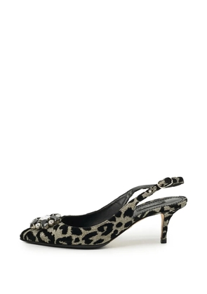 Dolce & Gabbana Pre-Owned Bellucci crystal-embellished pumps - Black