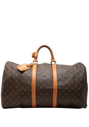 Louis Vuitton Pre-Owned 1992 Monogram Keepall 55 travel bag - Brown