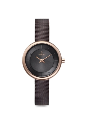 OBAKU Classic 27mm watch - Black