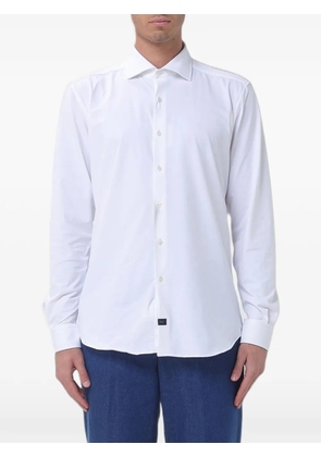 Fay stretch-jersey shirt - White