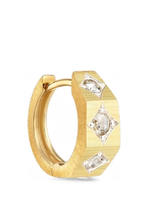 Marie Lichtenberg small Ecrou Coco diamond earring - Gold