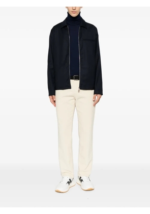 DONDUP zip-up chest-pocket jacket - Blue