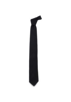 TOM FORD diagonal-stripe silk tie - Black