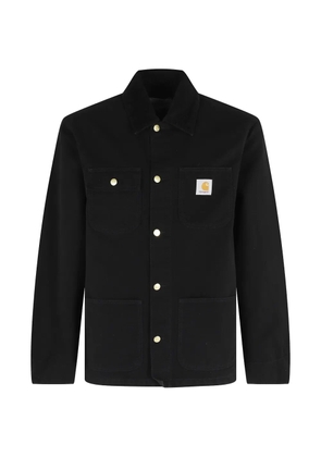 Carhartt WIP Michigan corduroy-collar jacket - Black