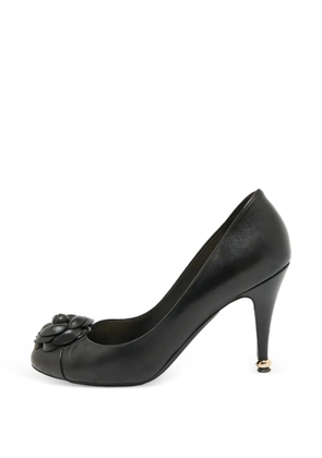 CHANEL Pre-Owned Camélia heeled pumps - Black