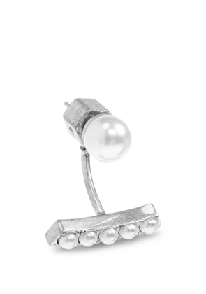 AllSaints Nellie pavé earrings - Silver