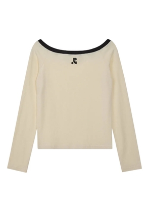Rest&Recreation off-the-shoulder long-sleeve top - White