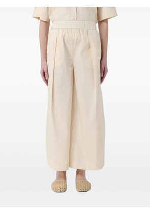 Colmar pleated wide-leg palazzo pants - Neutrals