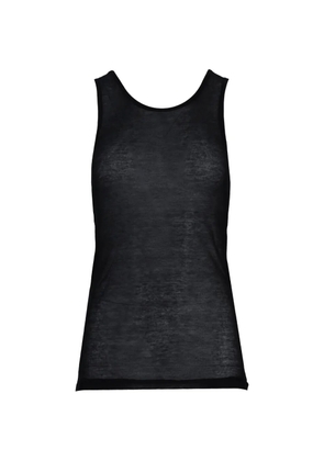 Ann Demeulemeester Fonsin jersey tank top - Black