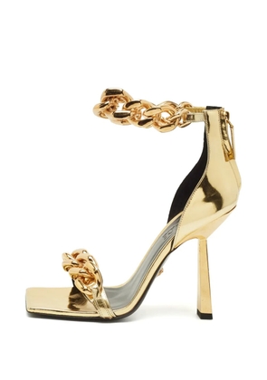 Versace Pre-Owned Medusa chain-link sandals - Gold