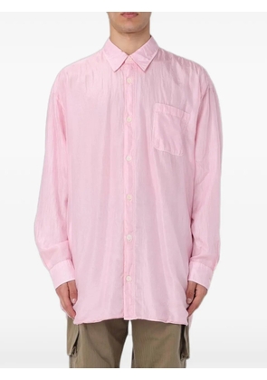 OUR LEGACY Darling chest-pocket shirt - Pink