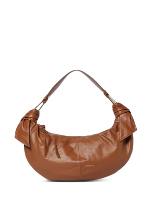 Coccinelle medium Furoshiki shoulder bag - Brown