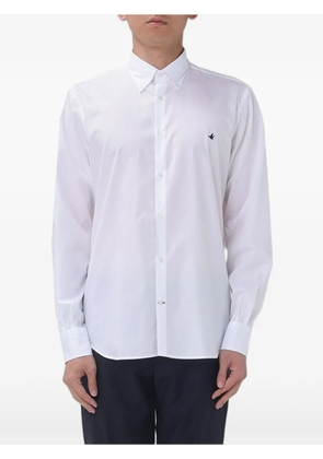 BROOKSFIELD button-down poplin shirt - White